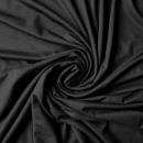 Bambus Jersey Schwarz | Meterware